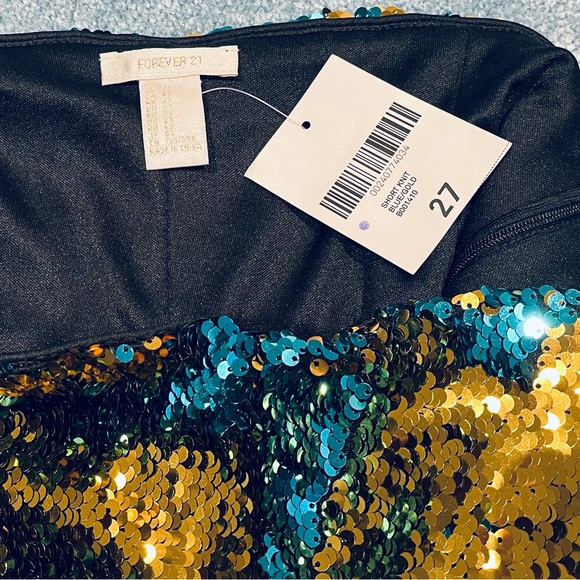 Sequin shorts NWT - Picture 3 of 3